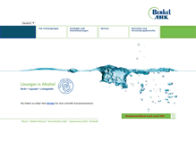 Tablet Screenshot of berkelgruppe.de